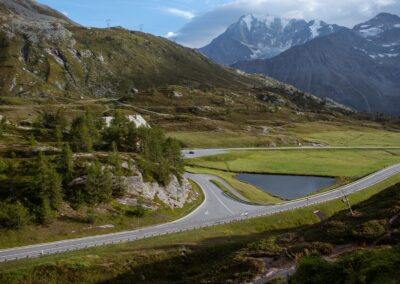 Wichtiger Gefahrguttransport am Simplon