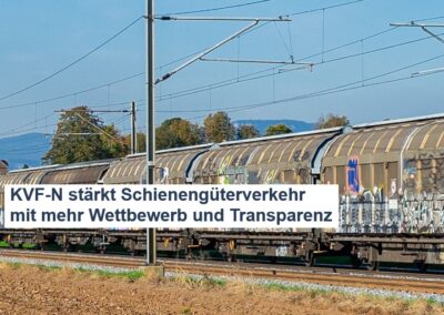 KVF‑N stärkt Schienengüterverkehr mit mehr Wettbewerb und Transparenz