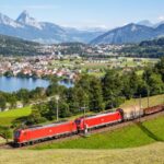 Tv Alpen Schweiz Schiene Bahn 446427370